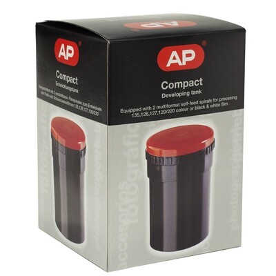 AP Double Developing-Tank For 2x35mm Or One Medium Format Film