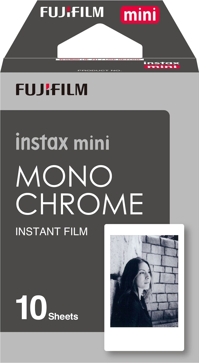 Fuji instax mini Sofortbildfilm Monochrome 10 Aufnahmen