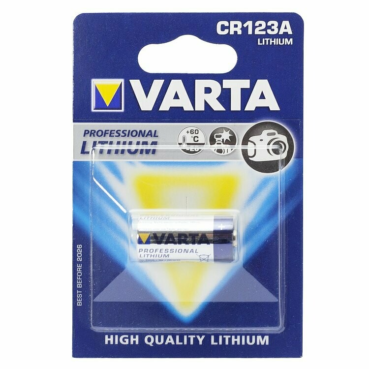 Varta CR 123 A Lithium AR1596 / 6205