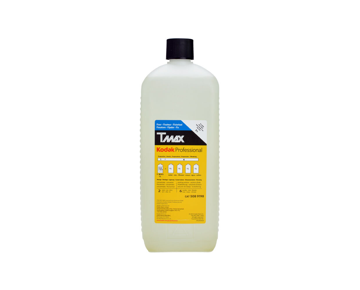 Kodak T-Max Fixierbad, 1 Liter Konzentrat für 5 LIter MHD 02/2023 (5089198)