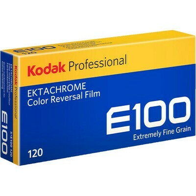 Kodak Professional Ektachrome E100 Color Transparency Film format 120 5-er Pack expired 08/2026