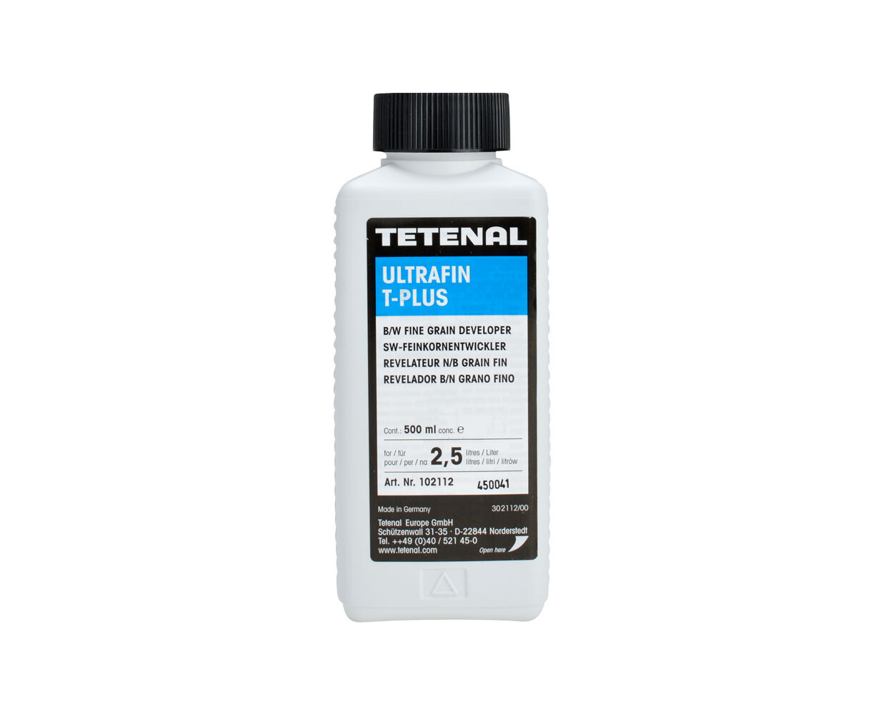TETENAL Ultrafin T-Plus for Black & White Film - 0.5 Liter - 102112