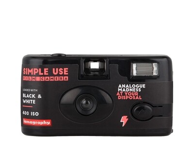 Lomography Simple-Use Filmkamera + Lady Grey 400 ISO 135-36 date 10/2021
