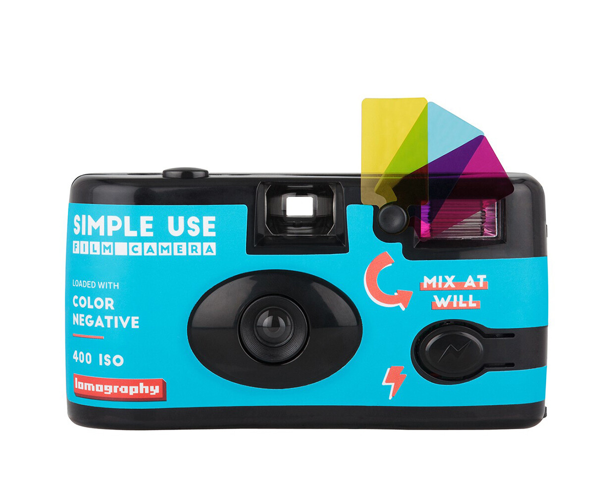 Lomography Simple-Use Filmkamera +Color Negativ 400 135-36 Film
