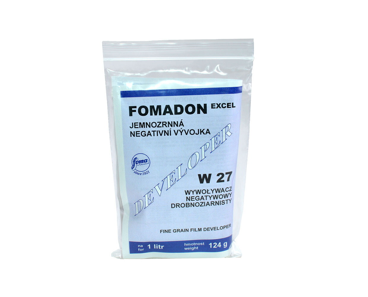 Foma Fomadon Excel (W27)  powder negative developer to make 1l