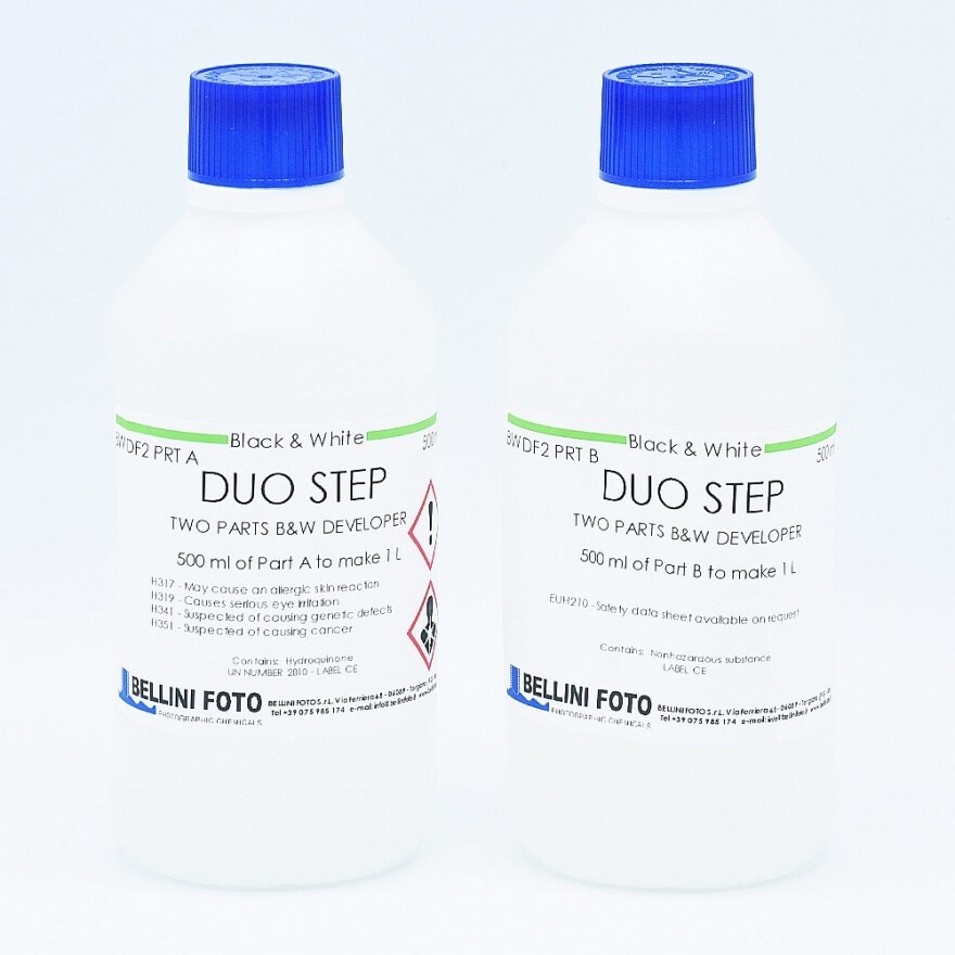 Bellini DUO STEP Film Entwickler 500ml Part A + 500ml Part B