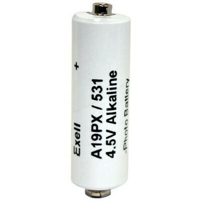Exell Battery A19PX 4.5V Alkaline Battery for Polaroid Camera  - Special Order 10 days