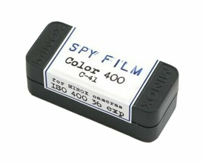 MINOX Spy Film Portra 400 36 Color Film 8x11 Expired 05/2027