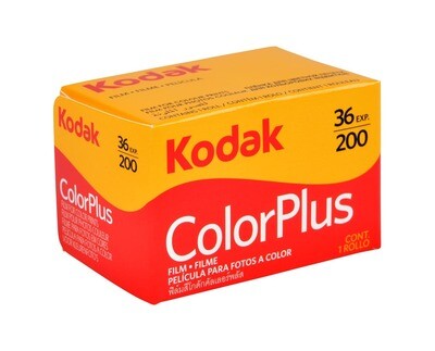 Kodak 35mm Color Plus 200 Negative Film (36 Exposure) Expired 06/2026