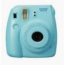 Fuji Instax Mini 8 Camera, Analog -Blue ink. Film für 10 Aufnahmen