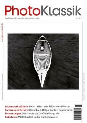 PhotoKlassik: das Magazin für aktuelle analoge Fotografie - Ausgabe III.2013