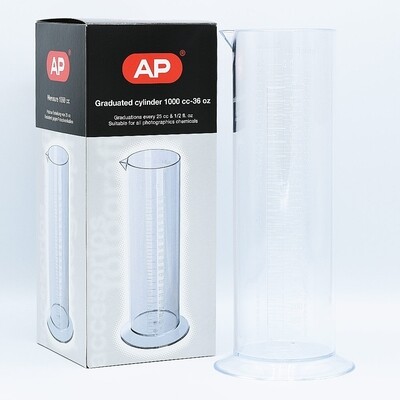AP Measuring cylinder 1000ml - Plastic Graduate