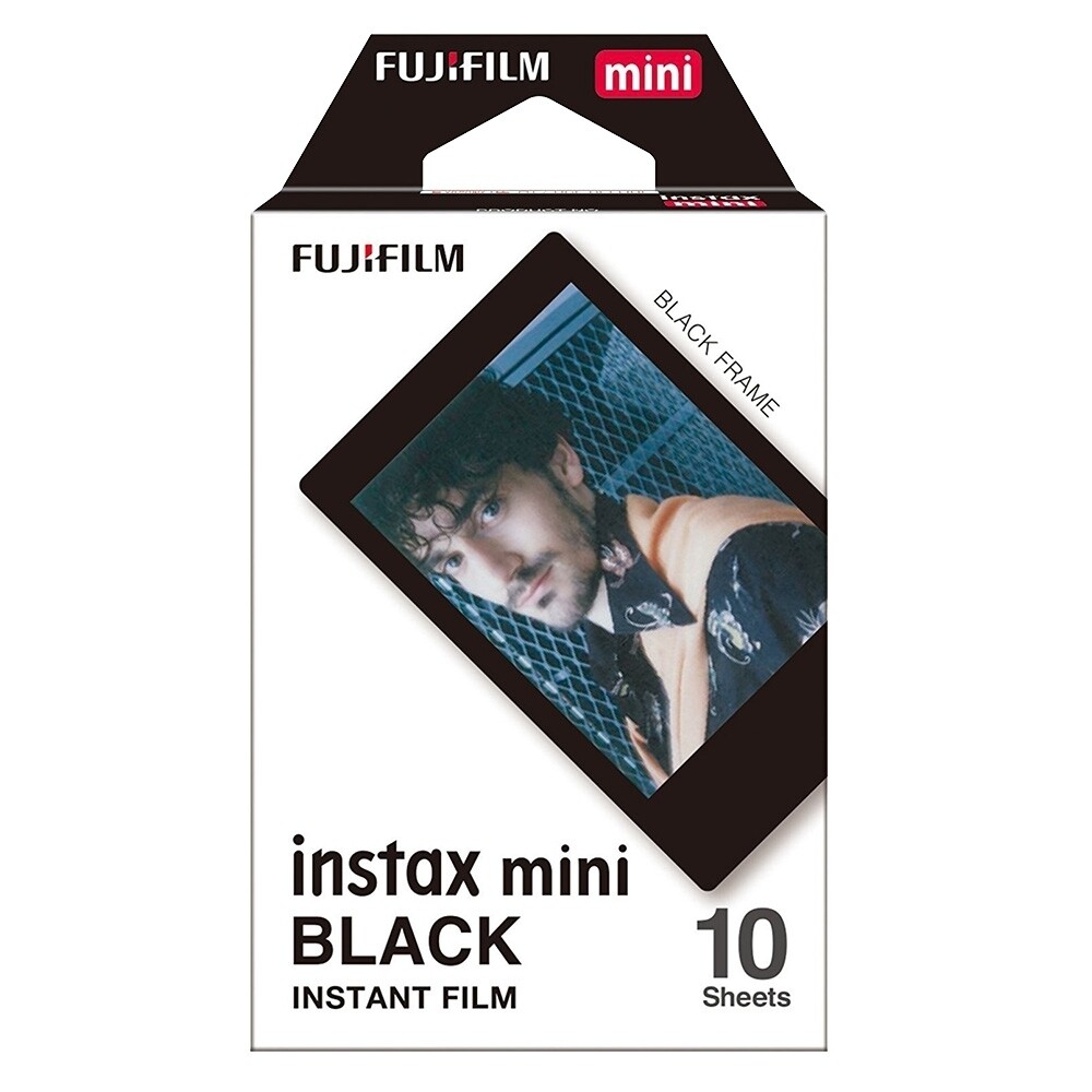 Fujifilm Instax Mini Black Frame Film Pack (10 Shots) 6,2x4,6 cm