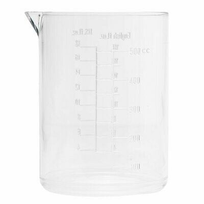 Measuring cylinder 500 ml - Scale for photo development for exact liquid dimensions maximum 500 ml/ccm