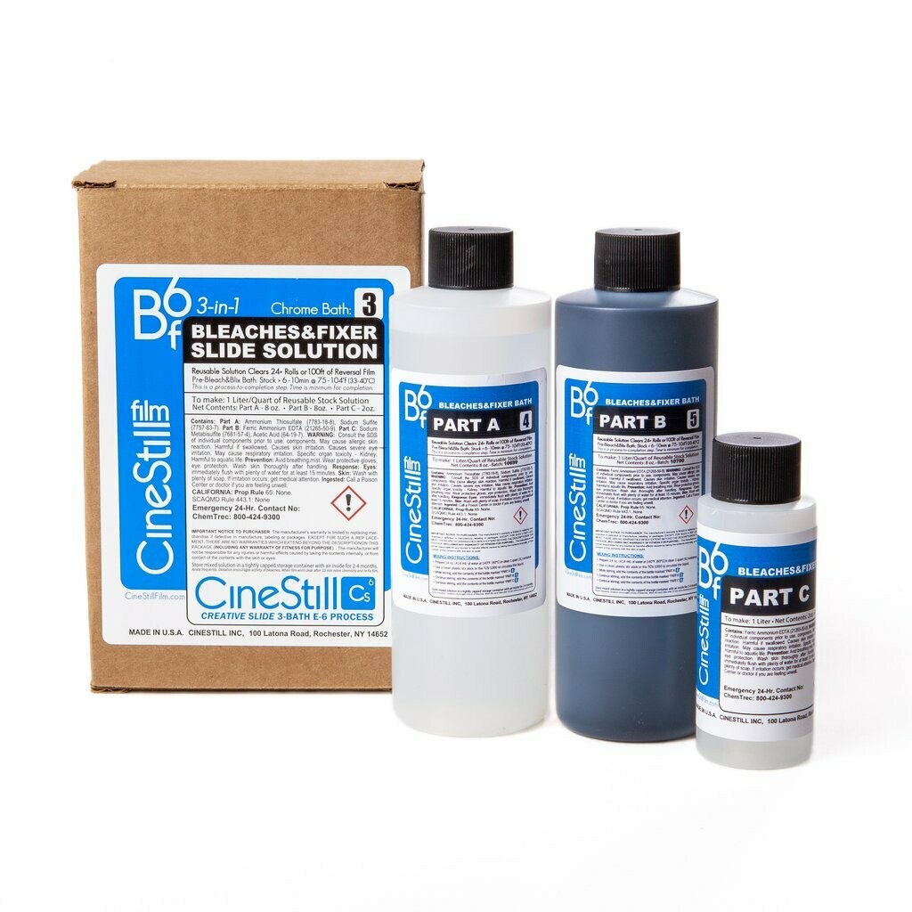 CINESTILL Bf6 "Bleach Bath and Fixer" 3-in-1 (24+ films) for preparation of 2000 ml