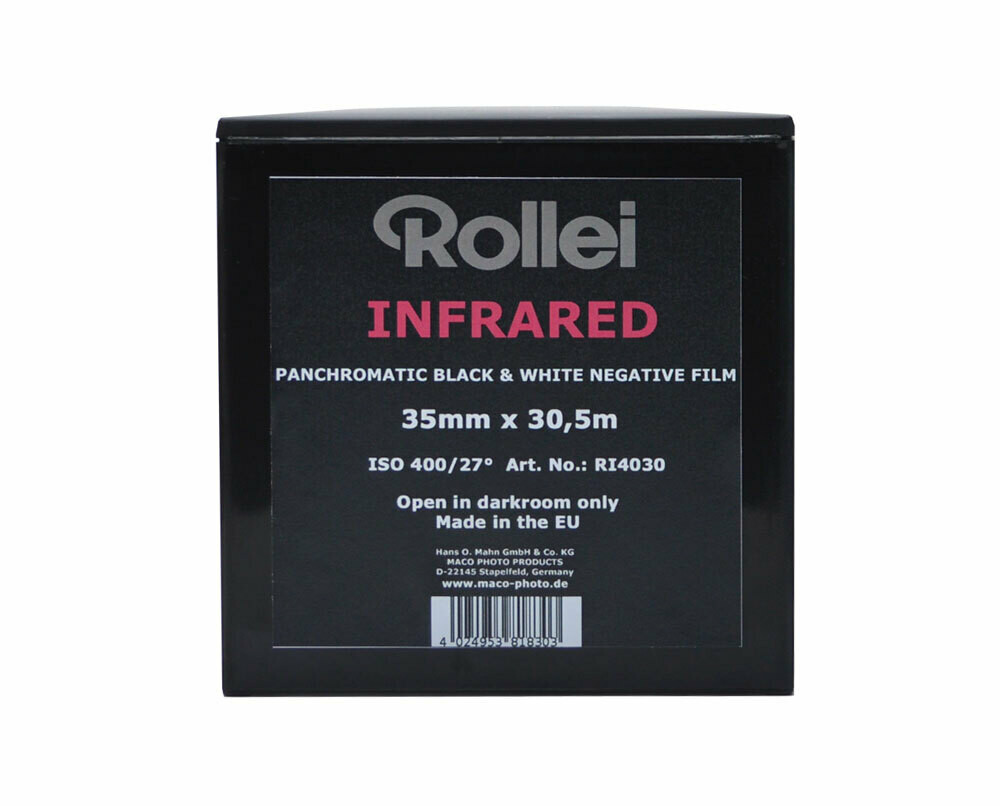 Rollei Infrared Kleinbildfilm 35mm x 30,5meter
