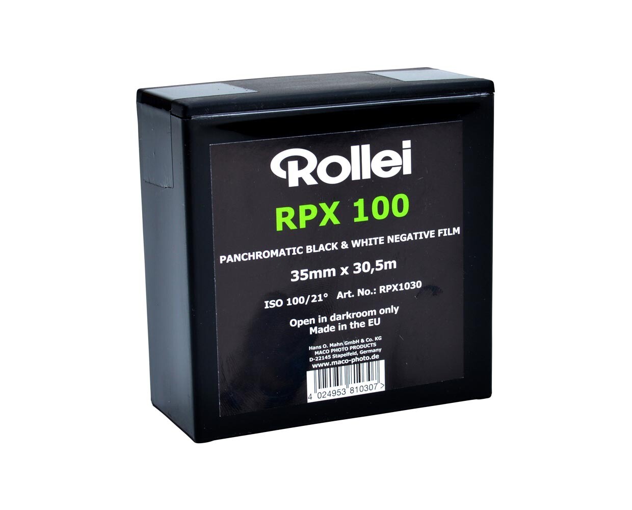 Rollei RPX 100 Rollfilm Format Kleinbildfilm 35mm x 30,5meter