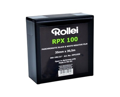 Rollei RPX 100 Rollfilm Format 35mm x 30,5meter