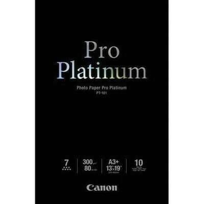 Canon PT-101 10x15cm  / 4x6 Inch Photo Papier Pro Platinum 300g/m2, - 20 sheets (2768B013)