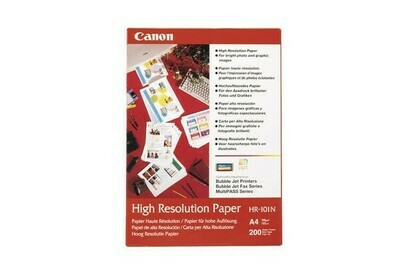 ​Canon plain paper HR-101N high resolution A4 (210 x 297 mm) 106 g/m² - 50 sheets (1033A002)