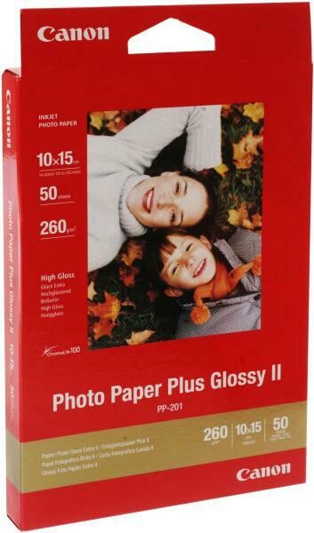 Canon Photo Paper Plus PP-201 10x15cm (2311B003)  - 50 sheets