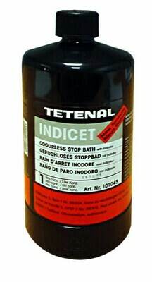 Tetenal Indicet stop bath odourless liquid with indicator 1 Liter (101045)