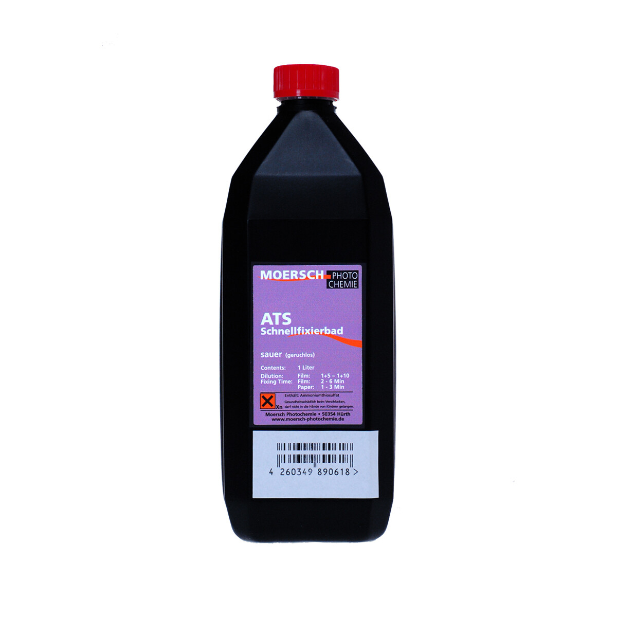 Moersch ATS acidic rapid fixing bath 1 litre concentrate