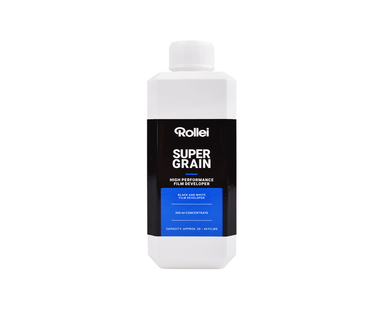 Rollei Supergrain fine grain developer for black and white films 500 ml