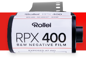 Rollei RPX 400 135-36 Black and White Negative Film  Expired 07/2029