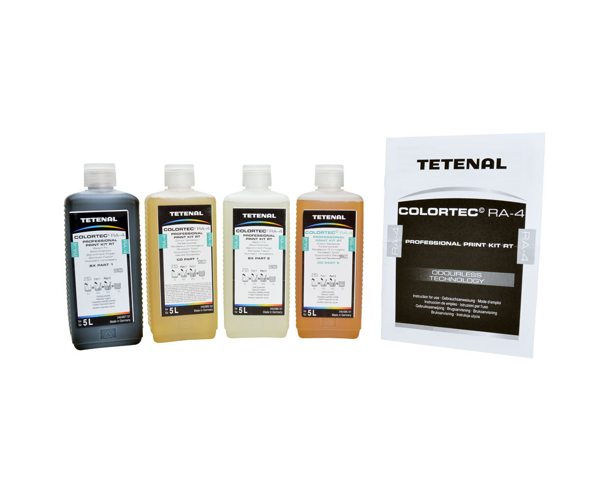 Tetenal Colortec© RA-4 Professional Print Kit RT for 5 Liter (102124)