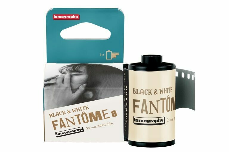 Lomo Fantôme Kino Black&White 8 ISO 135-36 - expired 05/2025
