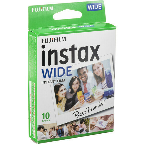 FUJI Instax Color-Film Instax Wide - 10 Aufnahmen für Instax 300 und 210