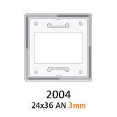 Gepe AN-Glass Mounts 24x36mm - 20 pieces