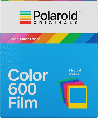 Polaroid Originals 600 COLOR, für Polaroid 600 und Impulse Kamera 640 ASA, 8 Aufnahmen Color Frames Edition