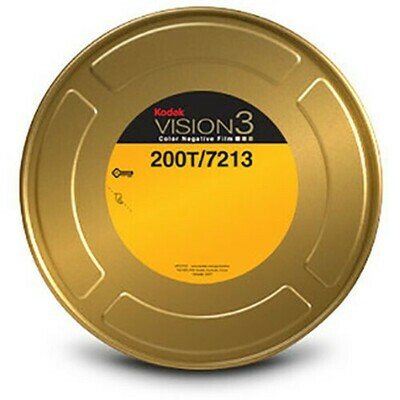 Kodak VISION3 200T Color Negative Film #7213 (16mm, 122m Roll) - Currently not available