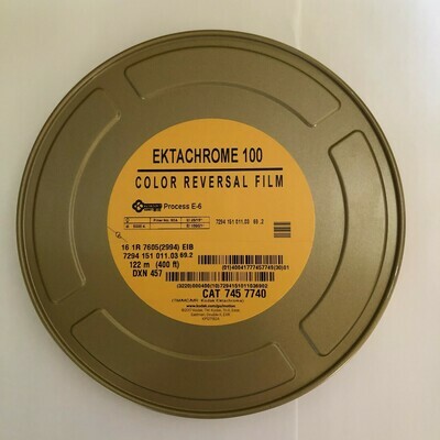 Kodak Ektachrome 16 mm colour reversal 100D 122m 7294 - On demand