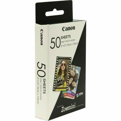 ZINK Media 2x3 inch - 5x7.5 cm Photo Paper Polaroid and Canon 50 sheets