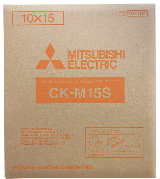 MITSUBISHI CK M15S 10x15cm - 4x6inch (750 Blatt) - auf Bestellung