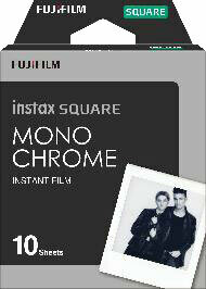 Fujifilm instax SQUARE Monochrome Instant Film (10 Exposures) EXP 07/2025