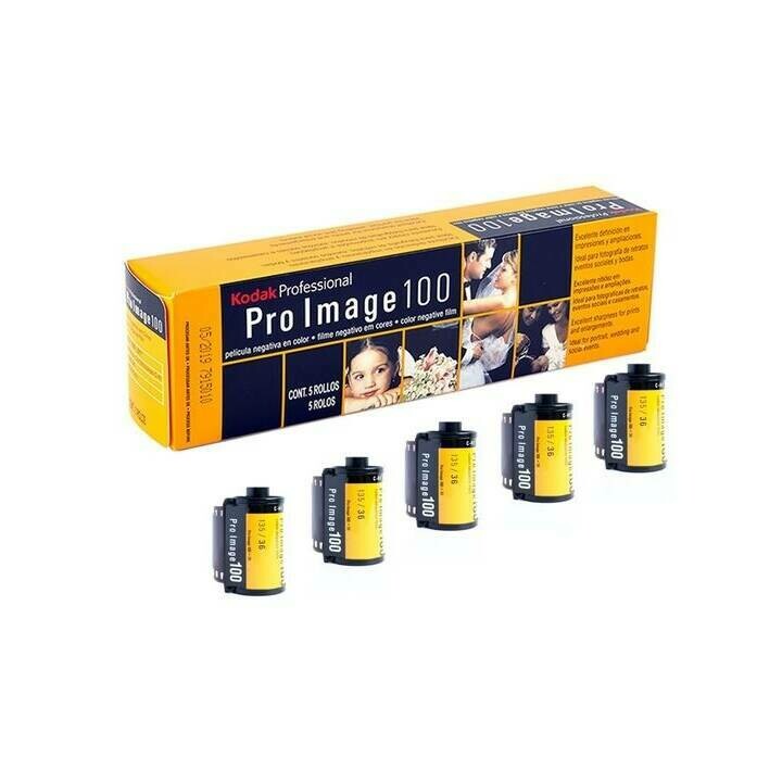 Kodak Pro Image 100 135-36 Pack of five - expired 03/2025