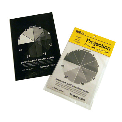 Delta 1 Projection Print Calculator Scale 4x5"