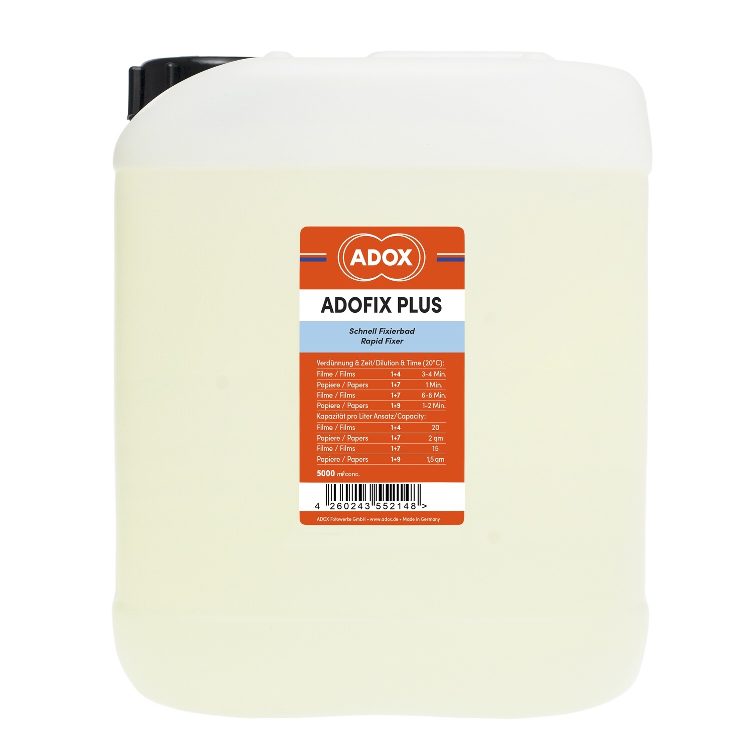 ADOX ADOFIX Plus Expressfixierer 5000 ml Konzentrat