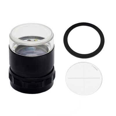 ADOX precision magnifier 10x with illumination