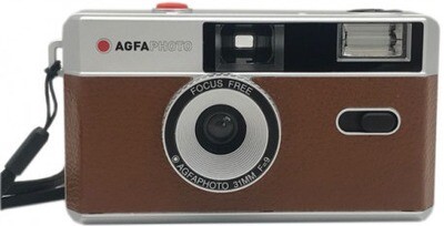 Agfaphoto Reusable Photo Camera 35 mm brown