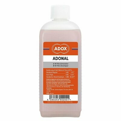 Adox ADONAL 500 ml Concentrate (Rodinal) - Disposable film developer black and white - Identical with Agfa Rodinal