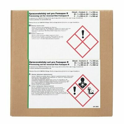 Foma Reversal Process Developing Kit  for 8xKB / 2xD8 / 2x DS8 / 1x16mm (reverse development)