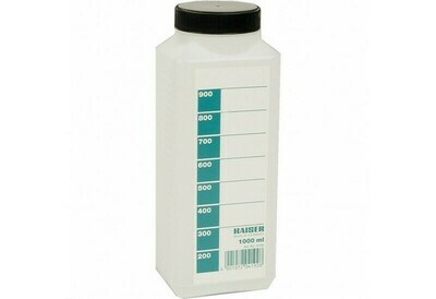 Kaiser Laboratory Bottle Kit 6 pieces 1 litre (4 clear and 2 brown bottles)