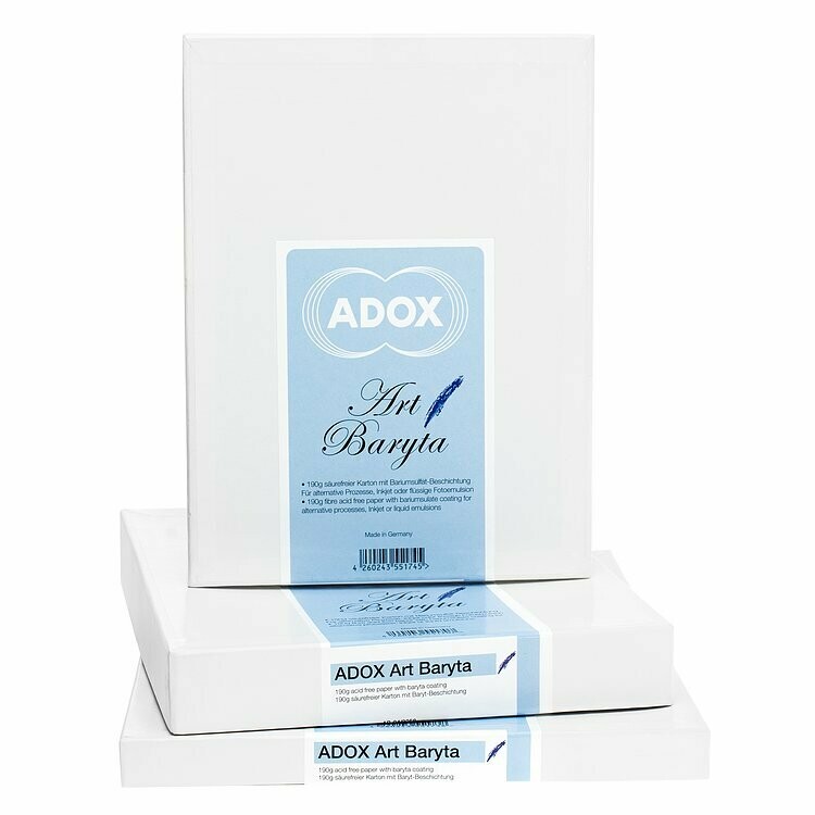 ADOX Art Baryta 20.3x2.,4 CM (8x10 INCH) / 100 Sheets