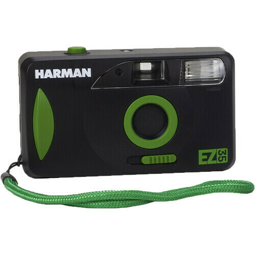 HARMAN technology EZ-35 Reusable 35mm Film Camera with 2 Rolls of Film