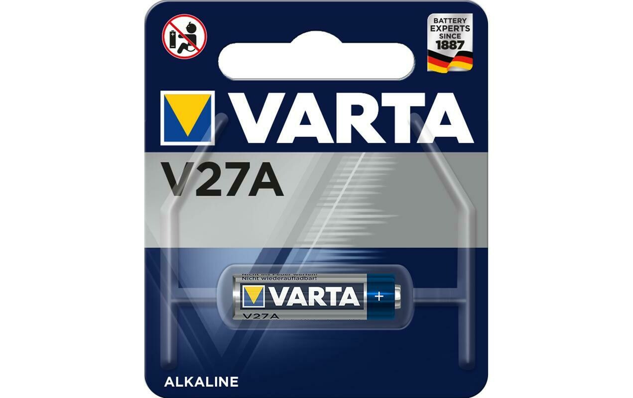 VARTA V27A 12V photo battery - (A27, 27A, LR27A, V27A, K27A, GP27A and L828)